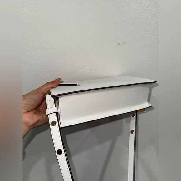 Michael Kors Empire Large Leather Convertible Crossbody Bag - Picture 10 of 10